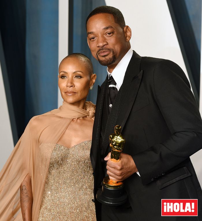 Will Smith y su mujer, Jada Pinkett, en los Oscar