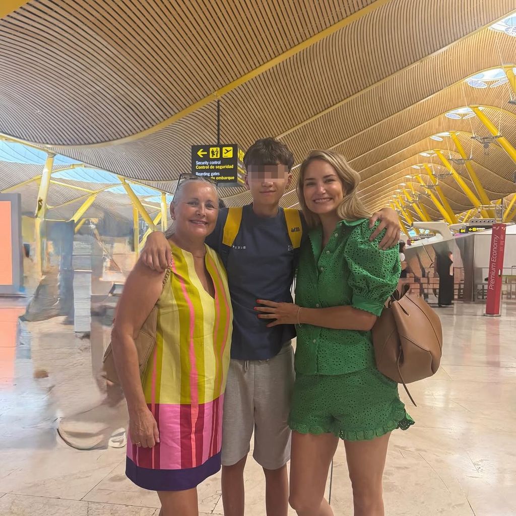 Lucas, que cumplirá 15 años el próximo mes de octubre, ha viajado a Estados Unidos para vivir una experiencia académica de un mes lejos de casa