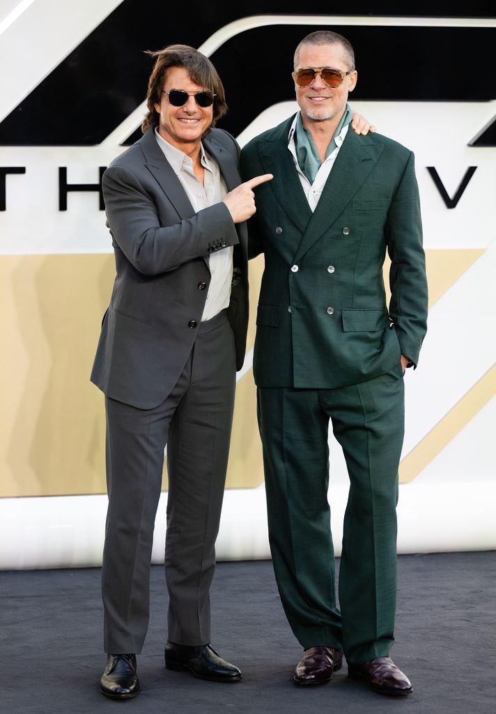 Brad Pitt y Tom Cruise