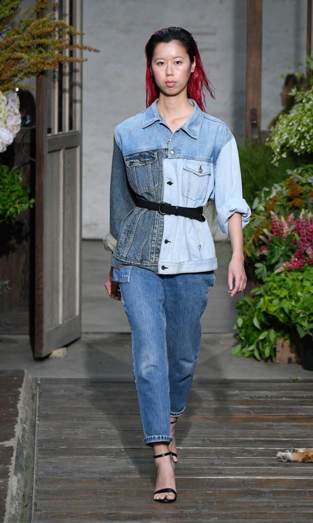 total denim en la paris fashion week