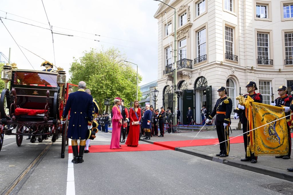 Guillermo de Holanda, Máxima de Holanda, Amalia de Holanda y Alexia de Holanda en Día del Príncipe el 17 de septiembre de 2024
