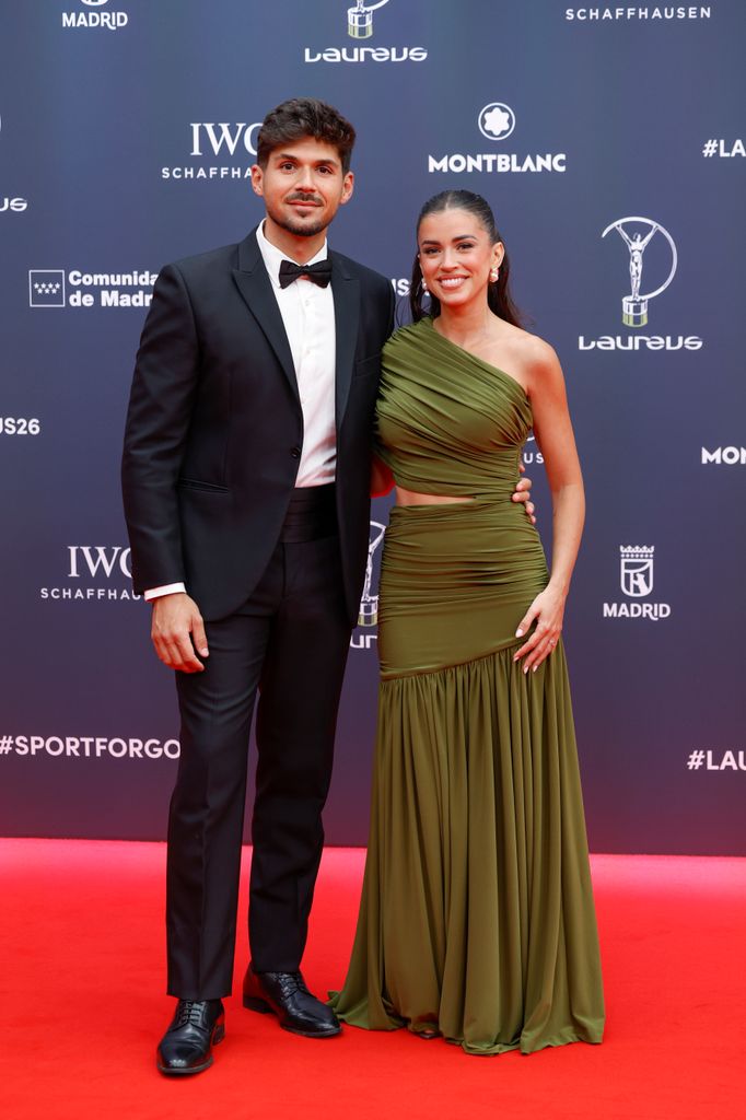 Rocío Camacho y Guillermo Aylon en los Premios Laureus