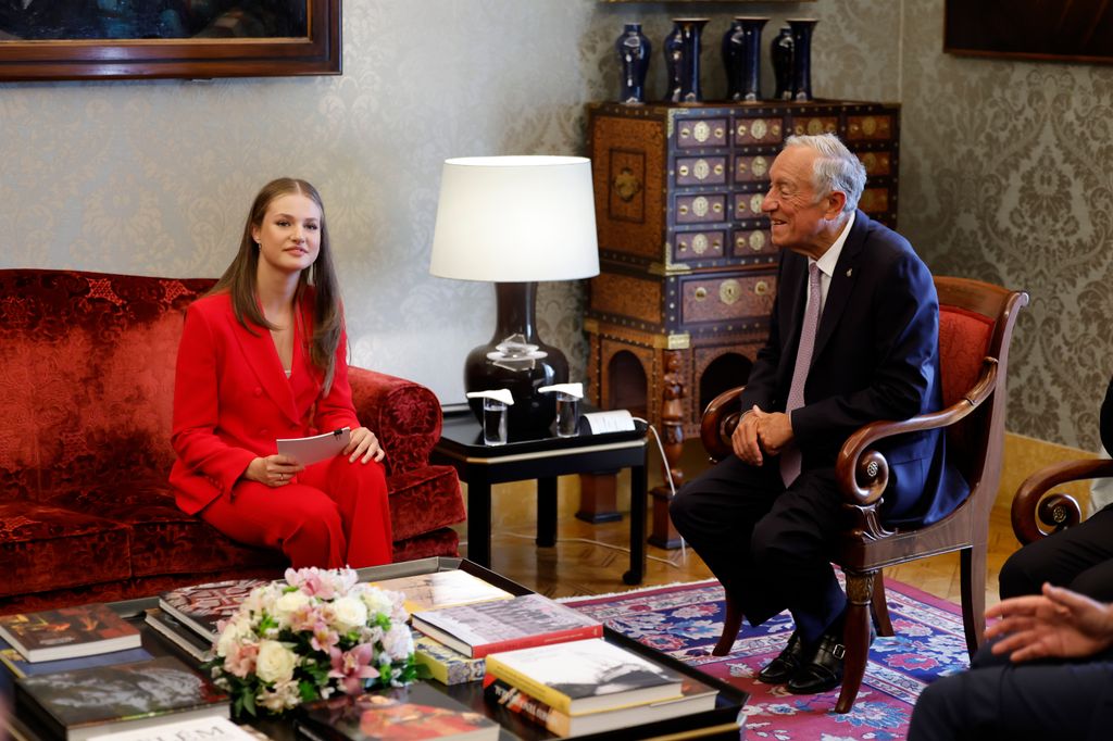 Fotografías de la visita de Leonor en Portugal