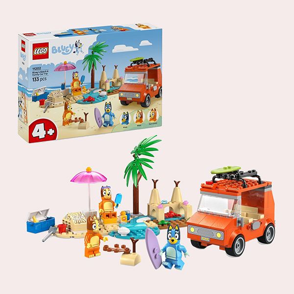 LEGO Bluey Excursión Familiar a la Playa de Bluey
