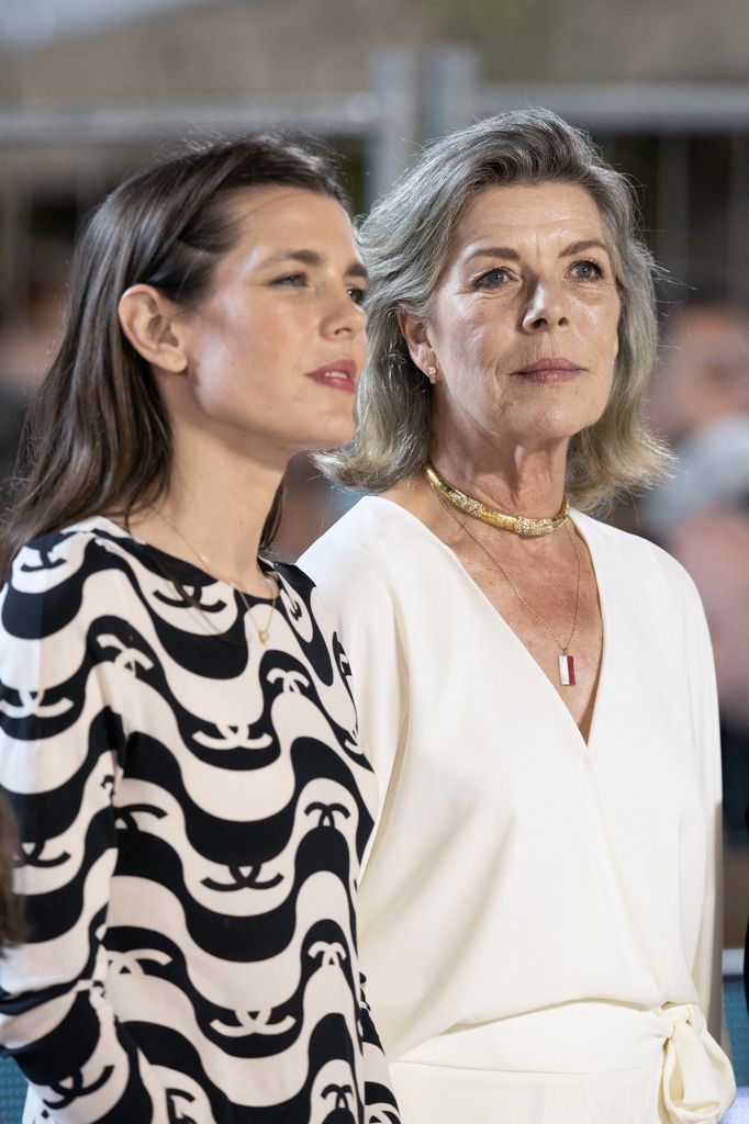 Carolina de Mónaco y Carlota Casiraghi en Montecarlo, Mónaco