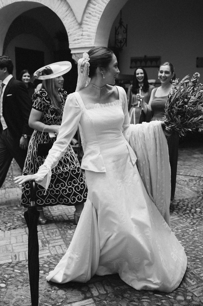 Vestido de novia viral de su madre
