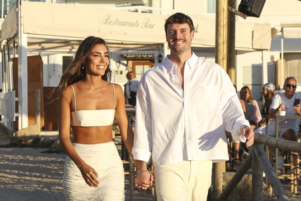 Anna Ferrer y Mario Cristóbal en su preboda