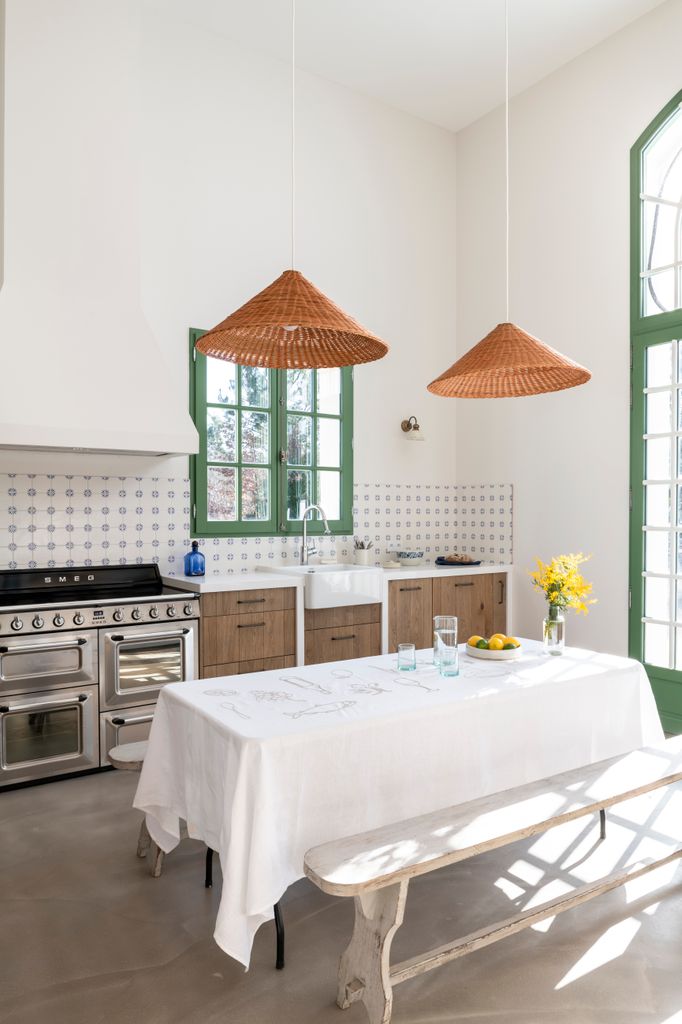 Cocina en una casa de campo