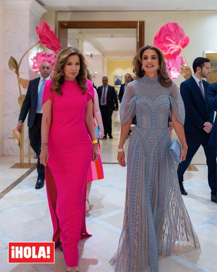 Rania de Jordania look de gala