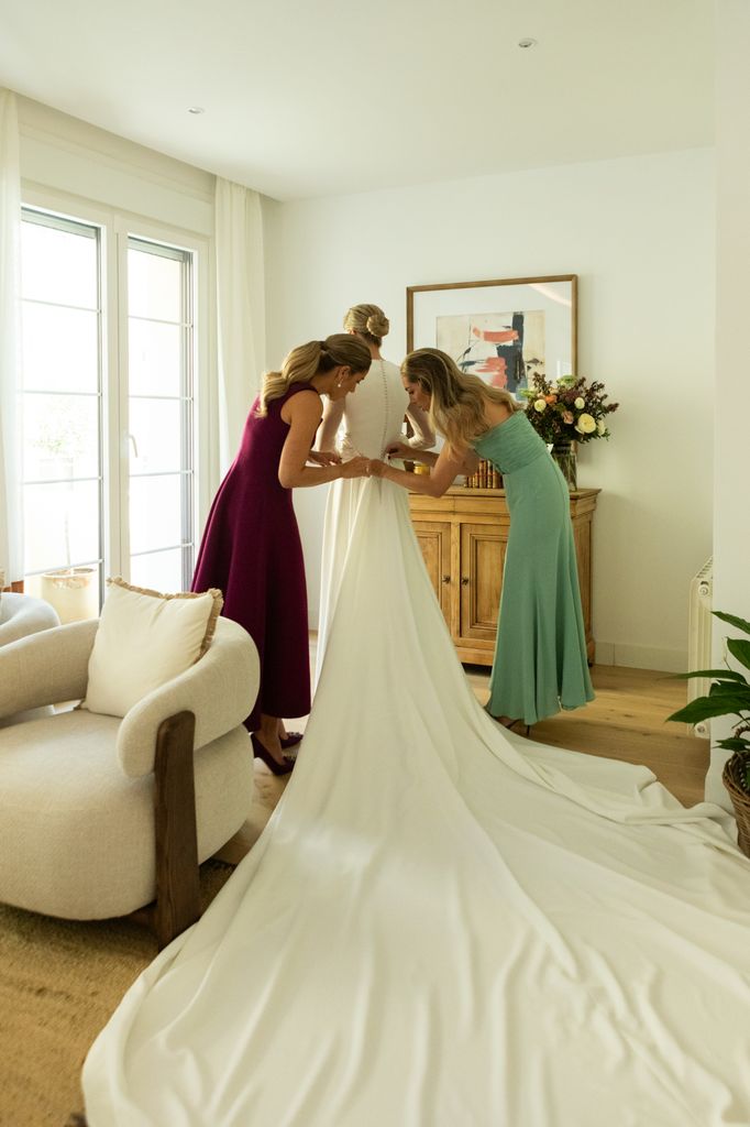 Preparativos de novia