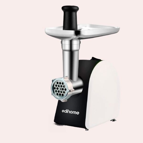 LA MEJOR PICADORA PARA DIFERENTES RECETAS: Edihome, Picadora de Carne Eléctrica Profesional