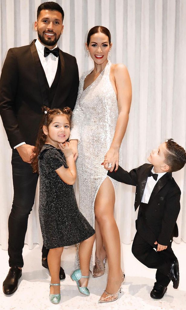 Ezequiel Garay y Tamara Gorro