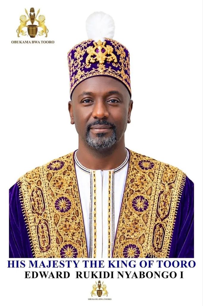 El nuevo rey de Uganda Edward Rukidi I