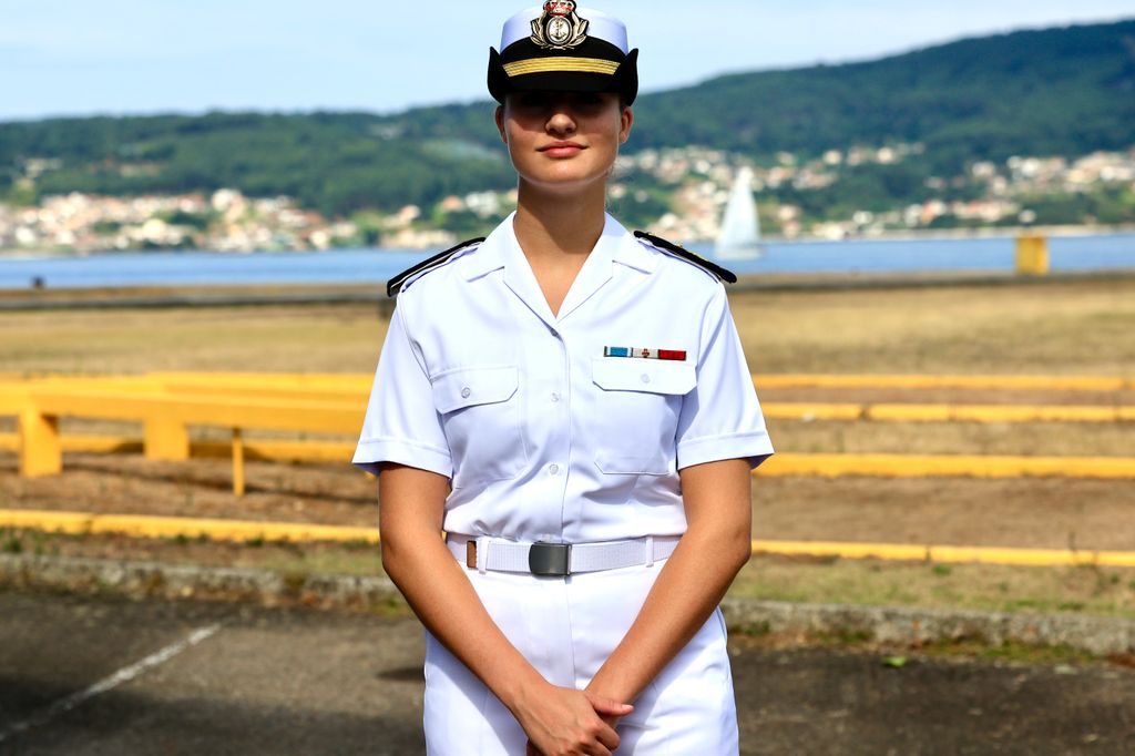 Leonor en la Escuela Naval de Marín
