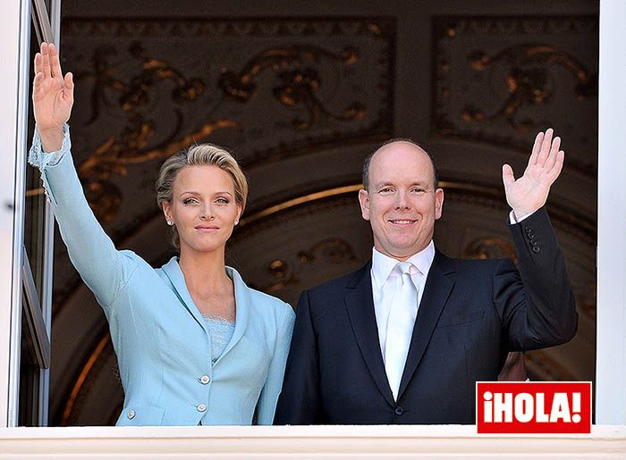 Charlene y Alberto de Mónaco