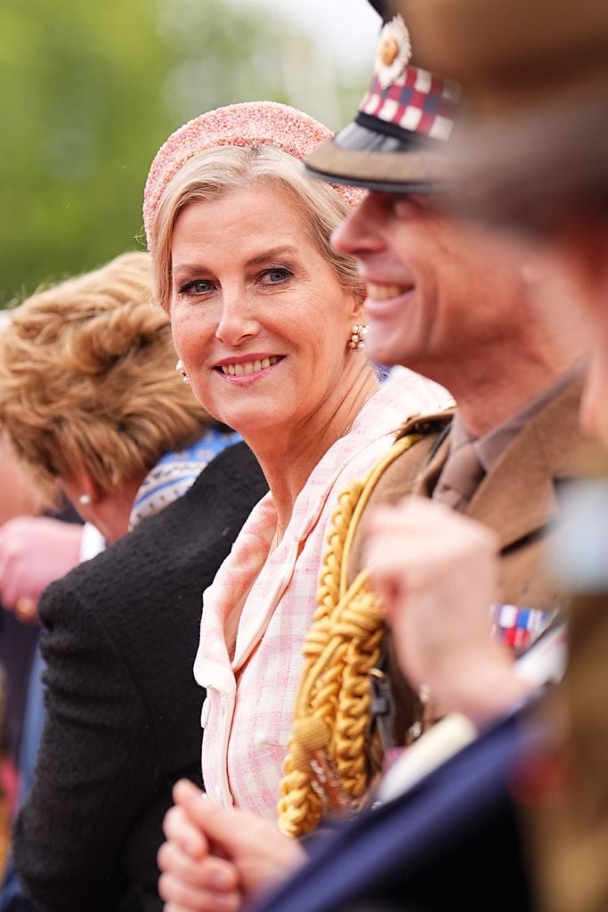 Sophie de Edimburgo en los actos con motivo del 80 aniversario del fin de la Segunda Guerra Mundial 