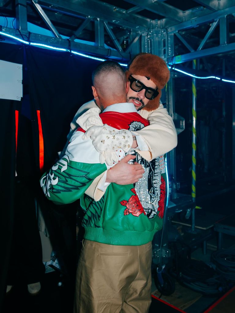J Balvin y Bad Bunny sellaron su reconciliación en el Estadio GNP Seguros.