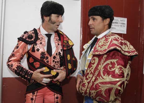 Juan José Padilla y Francisco Rivera Ordóñez coincidieron hace unos días toreando en El Puerto de Santa María
