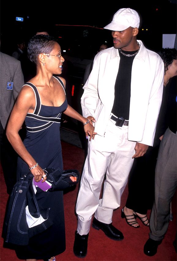 Will Smith y Jada Pinkett, en los inicios de su relación