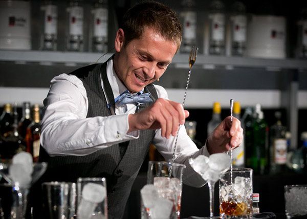 David Ríos, uno de los mejores bartenders en la actualidad.
