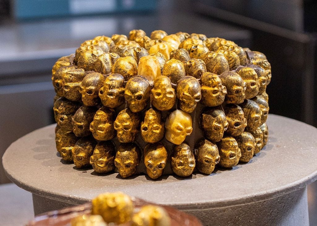 Tarta de calaveras de Chök