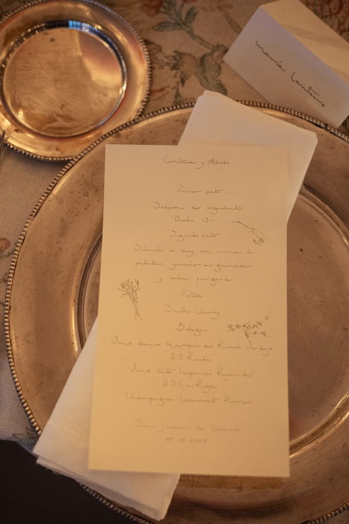 Mesero de boda