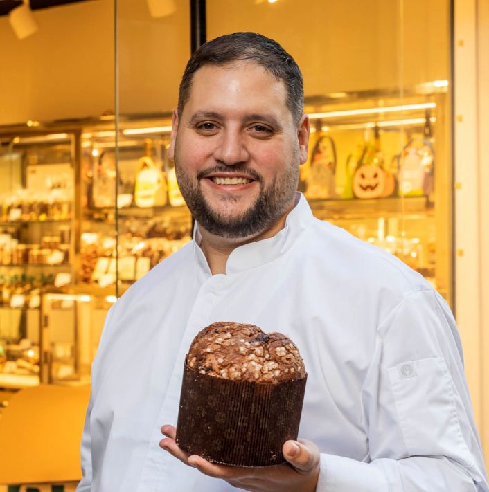 Oriol Carrió, ganador del 'Mejor panettone clásico'