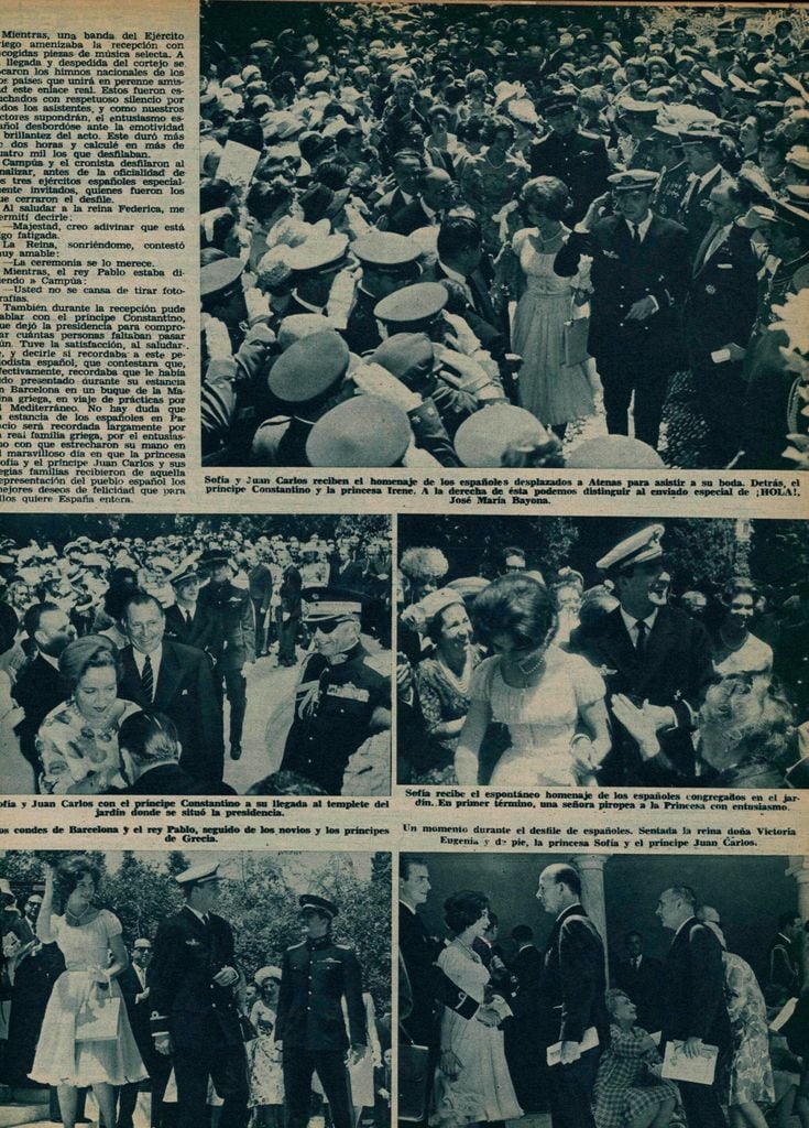 Boda reina Sofía y rey Juan Carlos HOLA