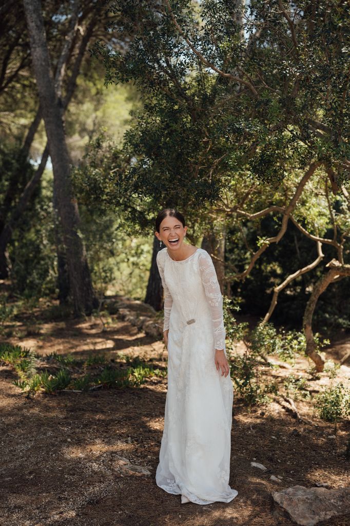 Novia viral con vestido de Inés Martín Alcalde
