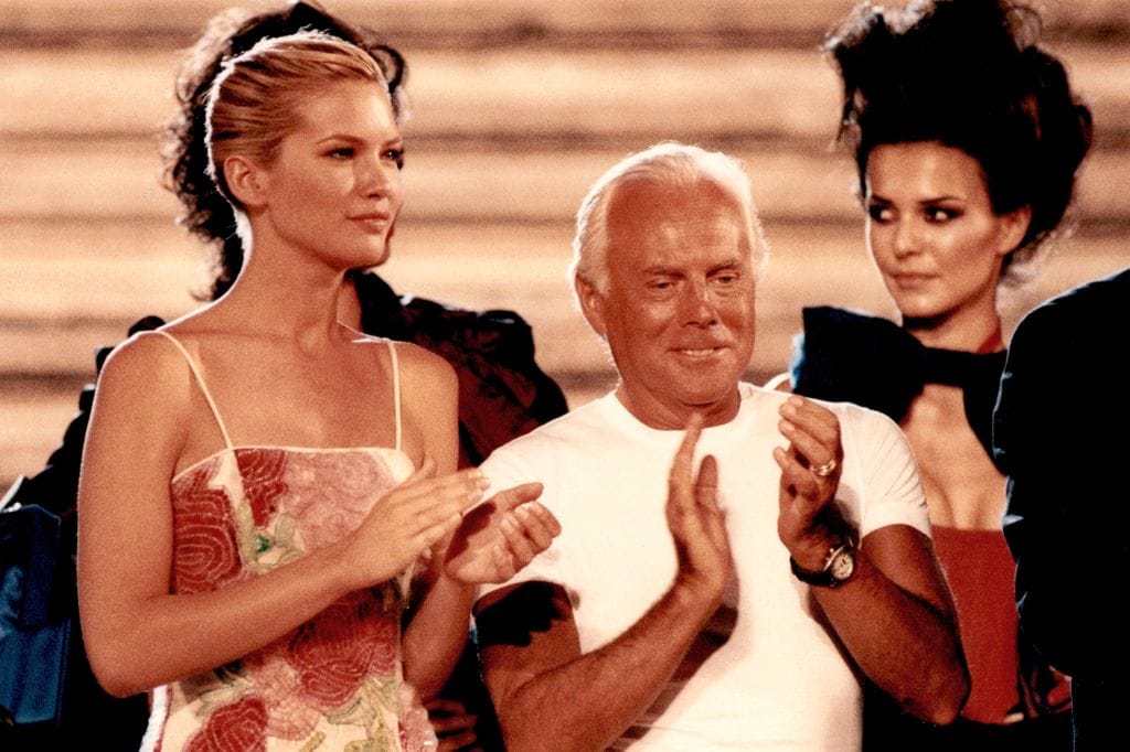 Valeria Mazza se despidió de Giorgio Armani con unas lindas palabras de agradecimiento.