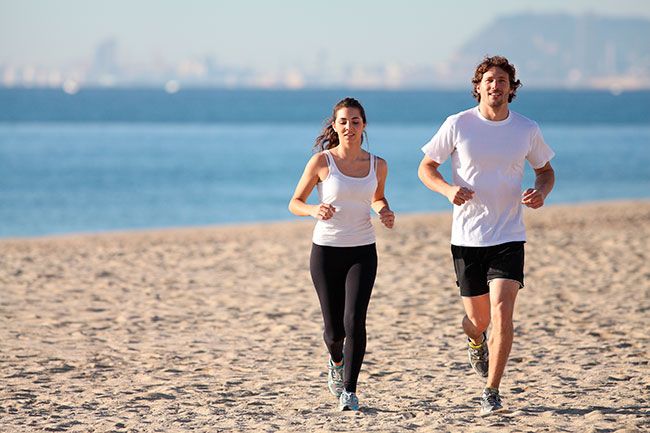 running