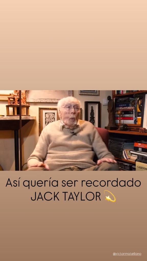 Así es como quería Jack Taylor que se le recordase