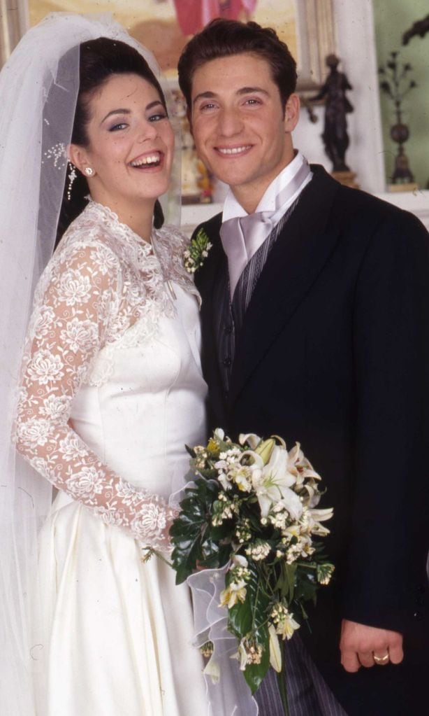 31/03/1996. Finca Yerbabuena. Boda de Rocío Carrasco y Antonio David Flores.