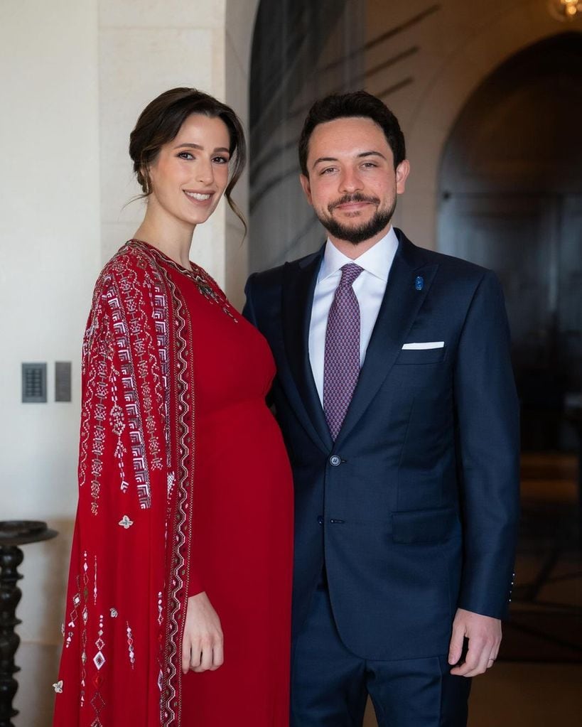 Príncipes herederos de Jordania, Hussein y Rajwa