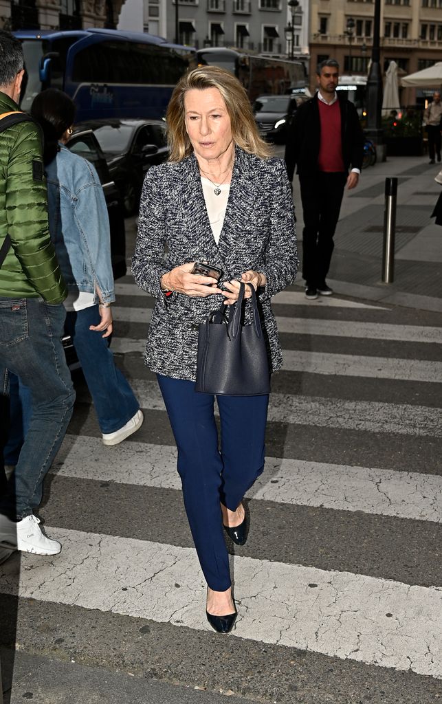 Myriam Lapique en la presentación del libro de Isabelle Junot en Madrid