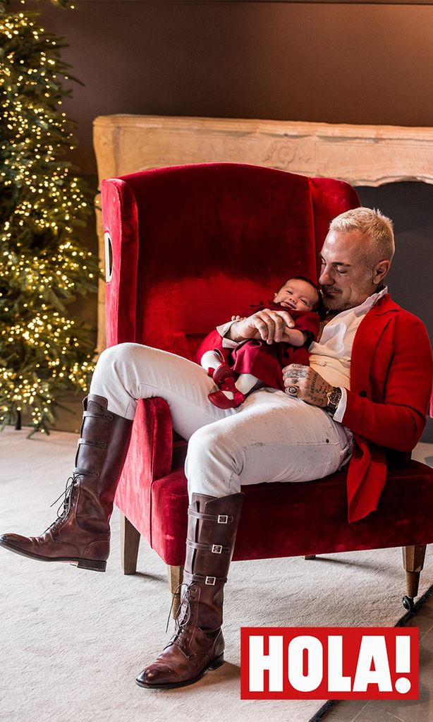 Gianluca Vacchi y Sharon Fonseca nos presentan a su hija, Blu Jerusalema