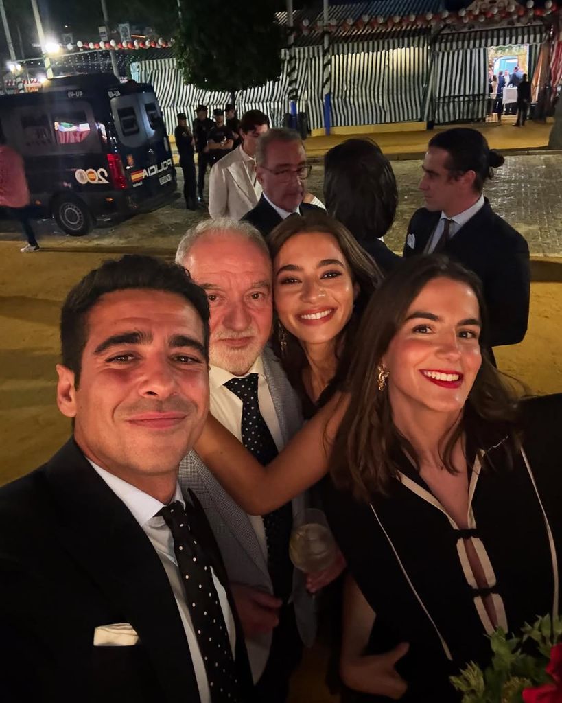 Blanca Llandres, una más en la familia de Carlos Herrera