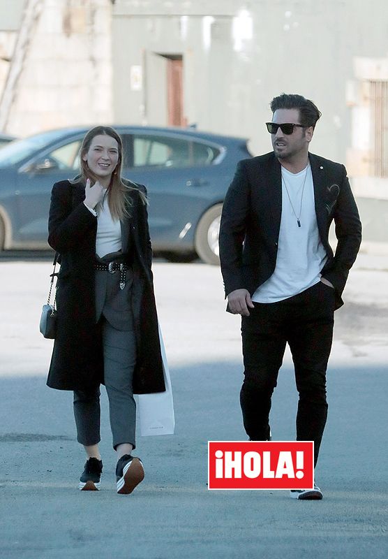David Bustamante y Yana Olina