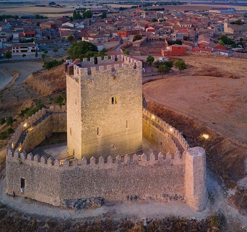 Castillo de Tiedra en Valladolid