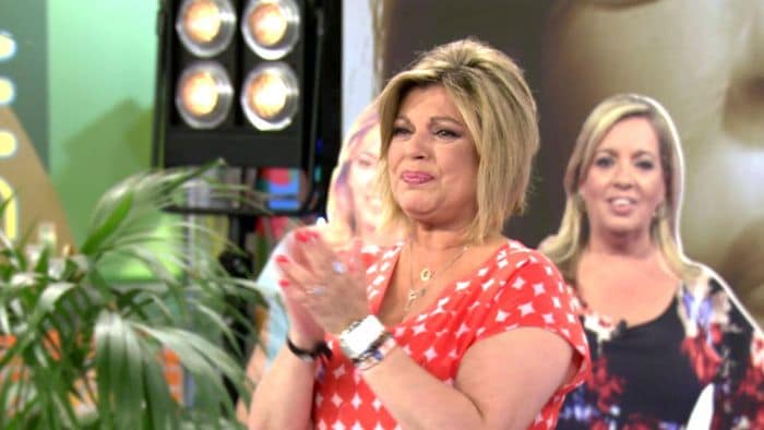 Terelu Campos regresa entre lágrimas al trabajo tras su delicada operación
