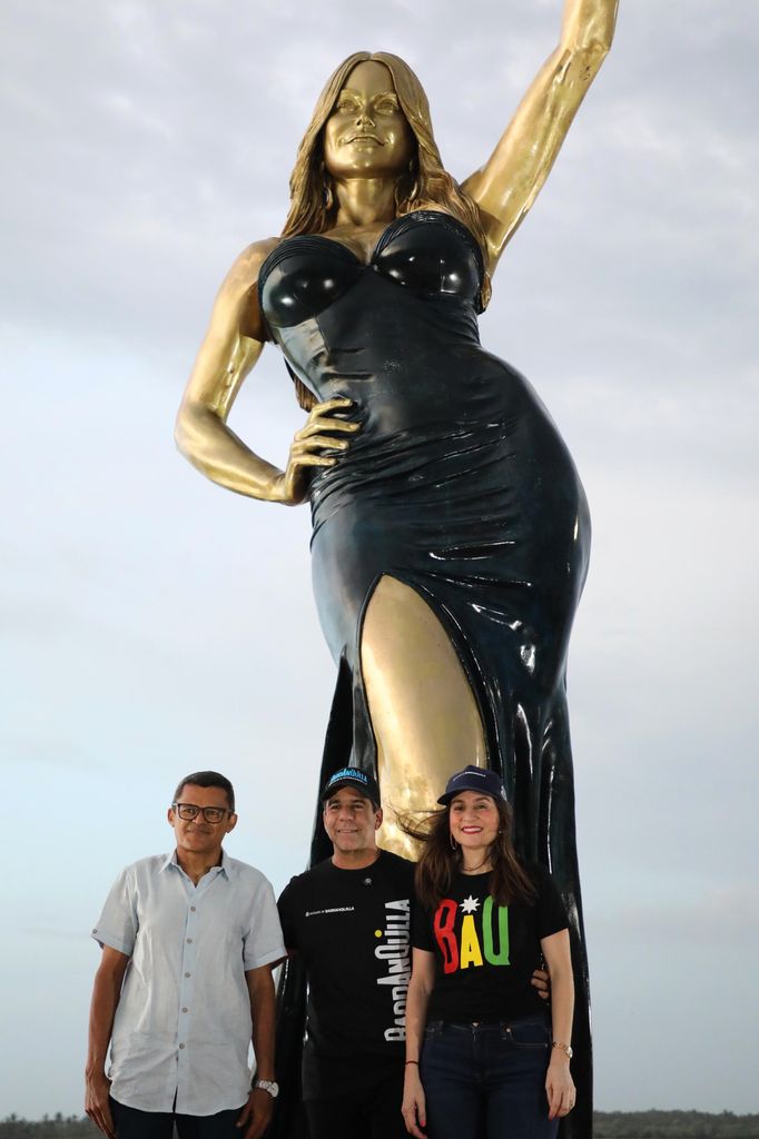 La estatua de Sofía Vergara en Barranquila