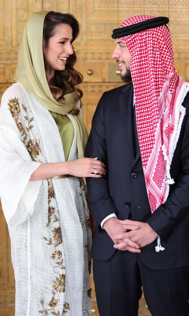 hussein de jordania y rajwa al saif