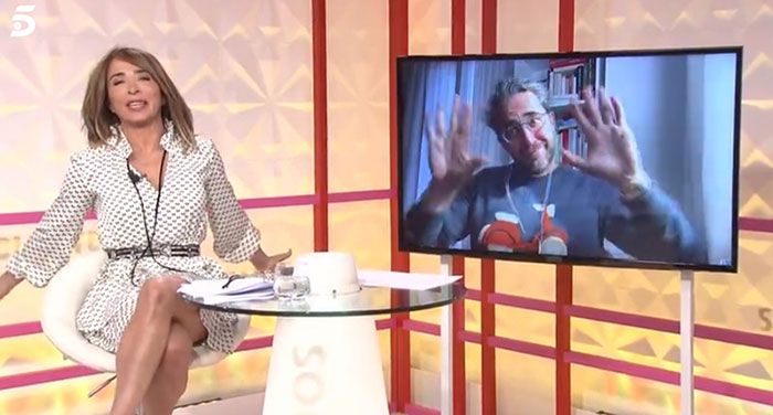 Máximo Huerta y María Patiño