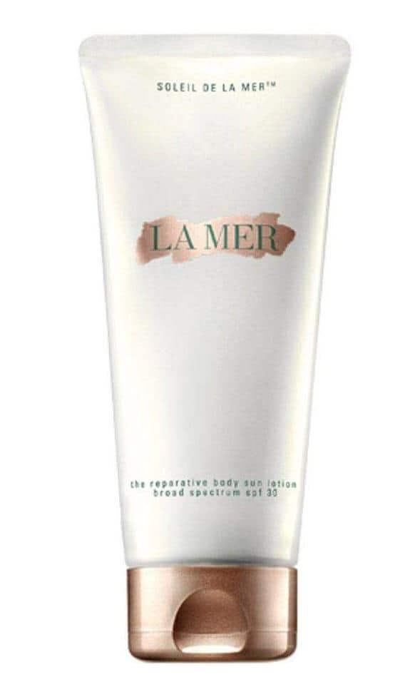 the reparative body sun lotion broad spectrum spf 30 de la mer