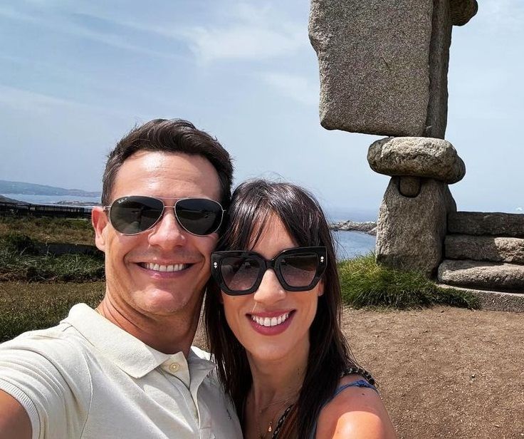 Christian Gálvez y Patricia Pardo