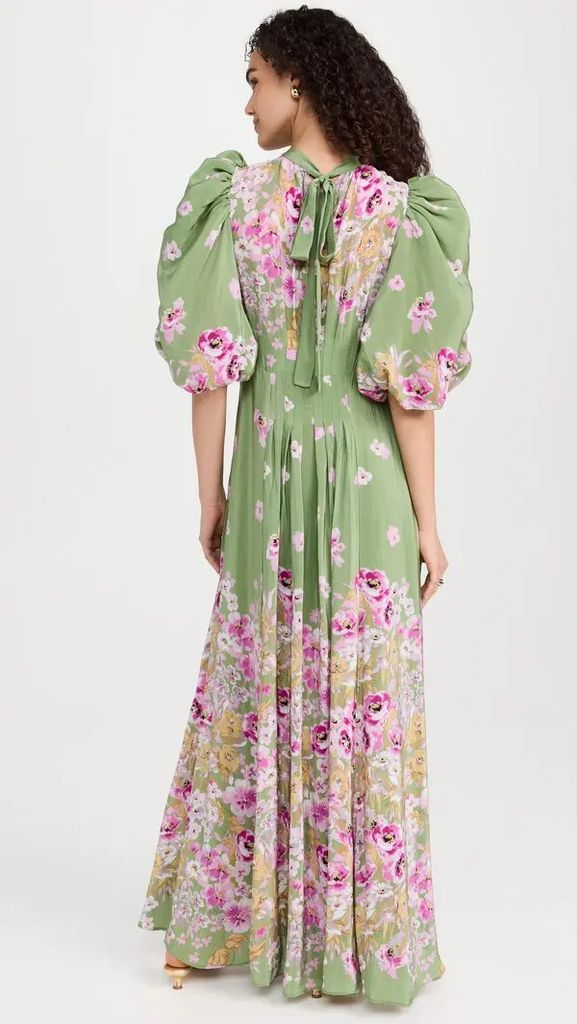 Vestido floral de byTiMo que ha llevado Victoria de Suecia.