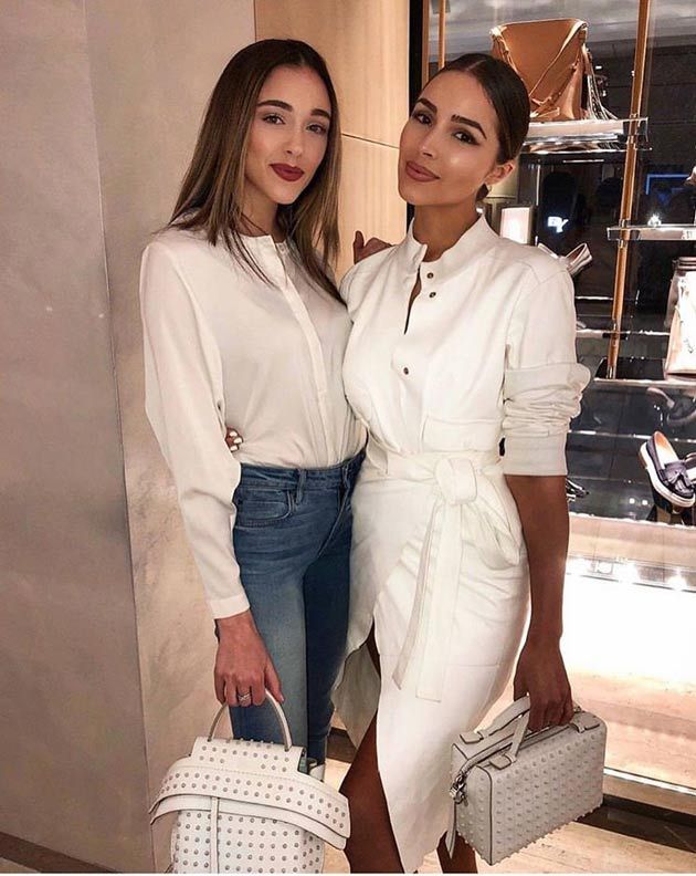 Olivia Culpo con su hermana Sophia
