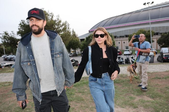 Piqué y Clara Chía