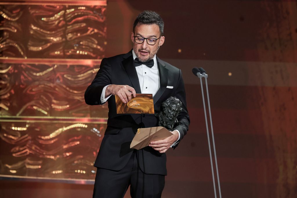 Alejandro Amenábar en la edición de 2025 de la noche del cine español