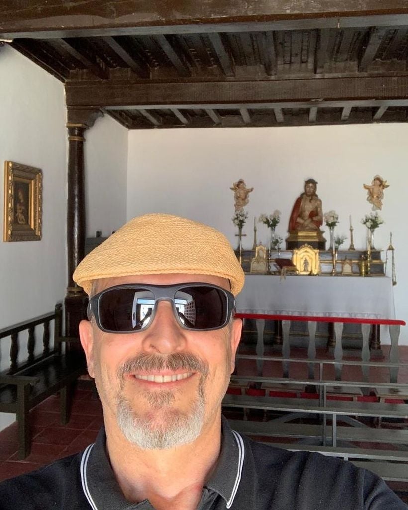 Miguel Bosé en Villa Paz, Cuenca, agosto de 2024